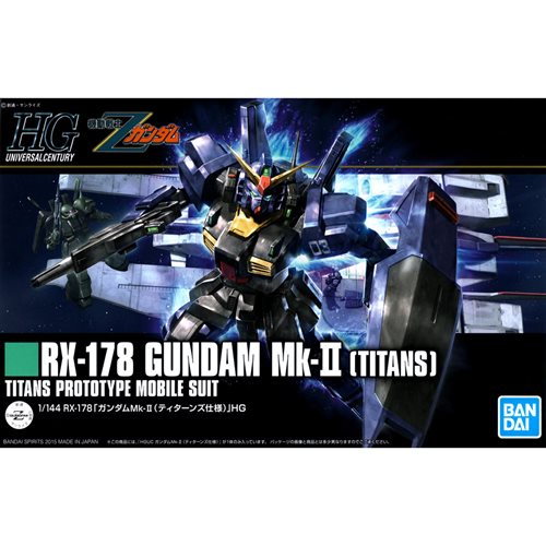 Mobile Suit Zeta Gundam RX-178 Gundam MK-II Titans High Grade 1:144 Scale Model Kit