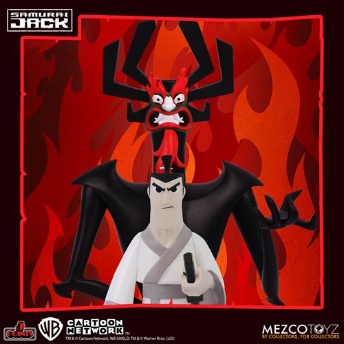 Samurai Jack 5 Points Action Figure Deluxe Set of 3