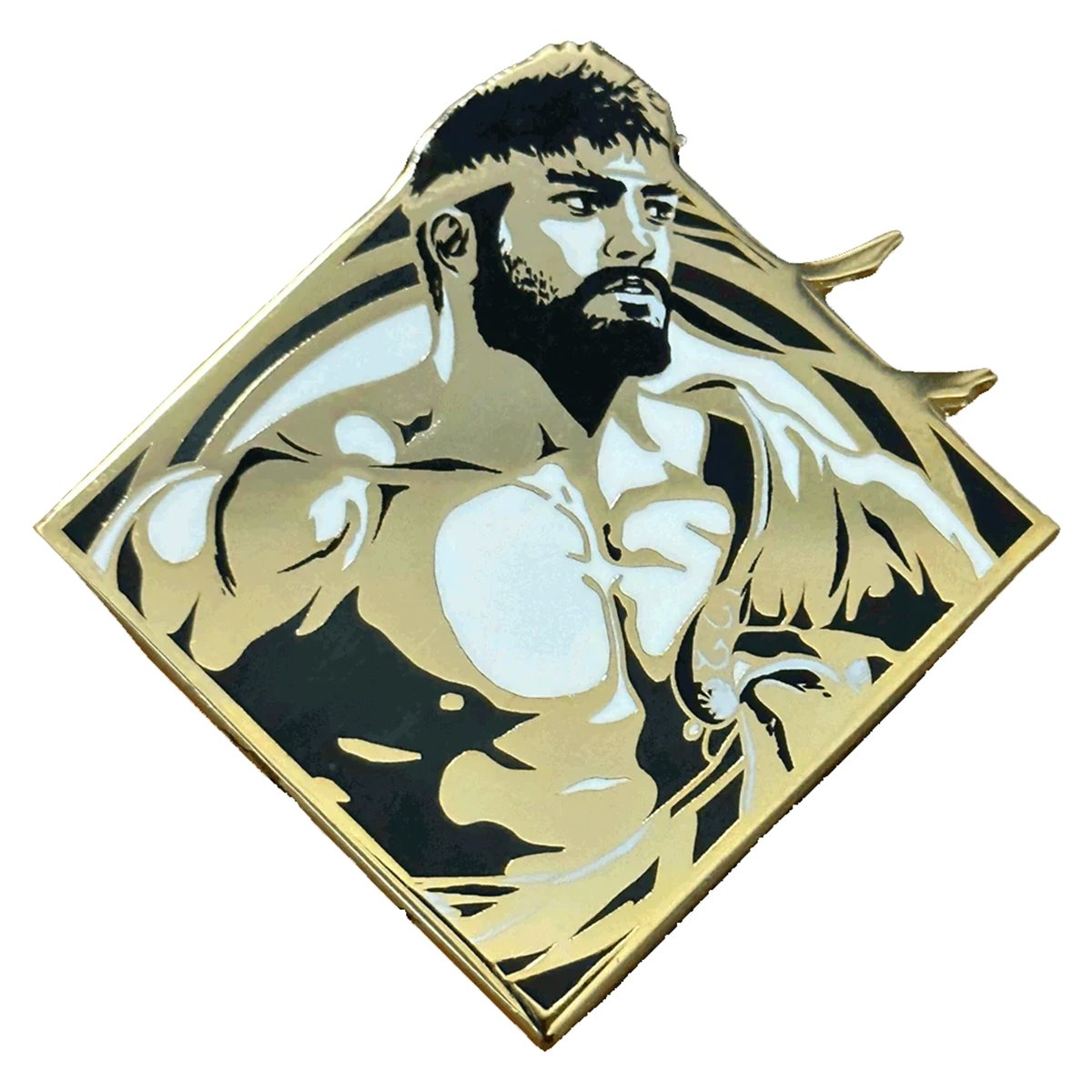 Street Fighter Ryu Augmented Reality Enamel Pin