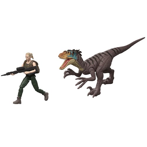 Jurassic World Rebirth Figure and Dinosaur Action Figure 2-Pack Mix B Case of 3