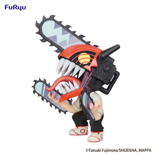 Chainsaw Man Cartoon Normal Color Version Toonize Figure