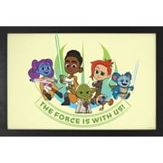 Star Wars: Young Jedi Adventures Force Is with Us Framed Art Print