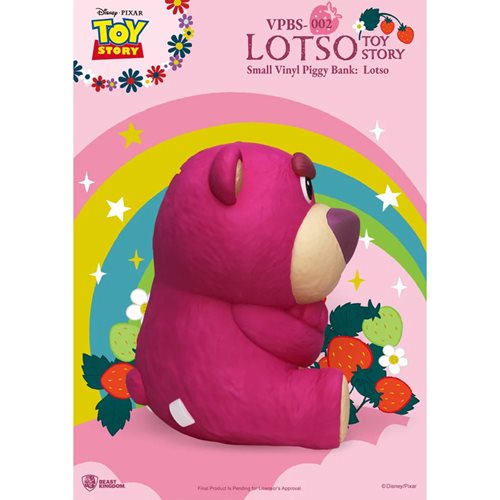 Toy Story Lotso VPBS-002 Small Vinyl Piggy Bank