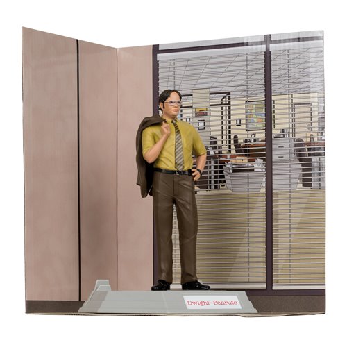 Movie Maniacs NBC Universal Wave 4 The Office Dwight Schrute 6-Inch Scale Posed Figure
