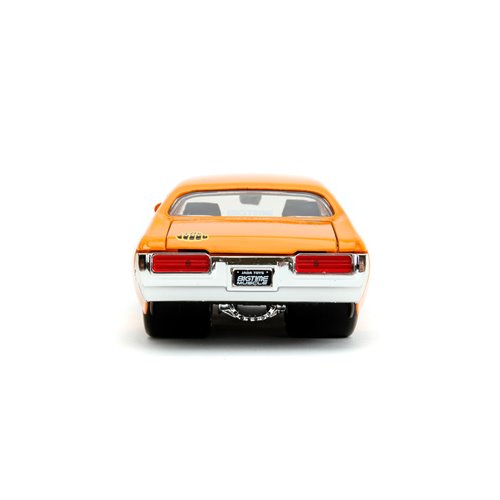 Bigtime Muscle 1969 Pontiac GTO Judge Orange 1:24 Scale Die-Cast Metal Vehicle
