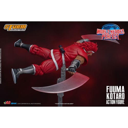 World Heroes Perfect Fuuma Kotaro 1:12 Scale Action Figure