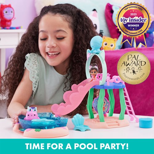 Gabby's Dollhouse Gabby Girl's Purr-ific Pool Playset