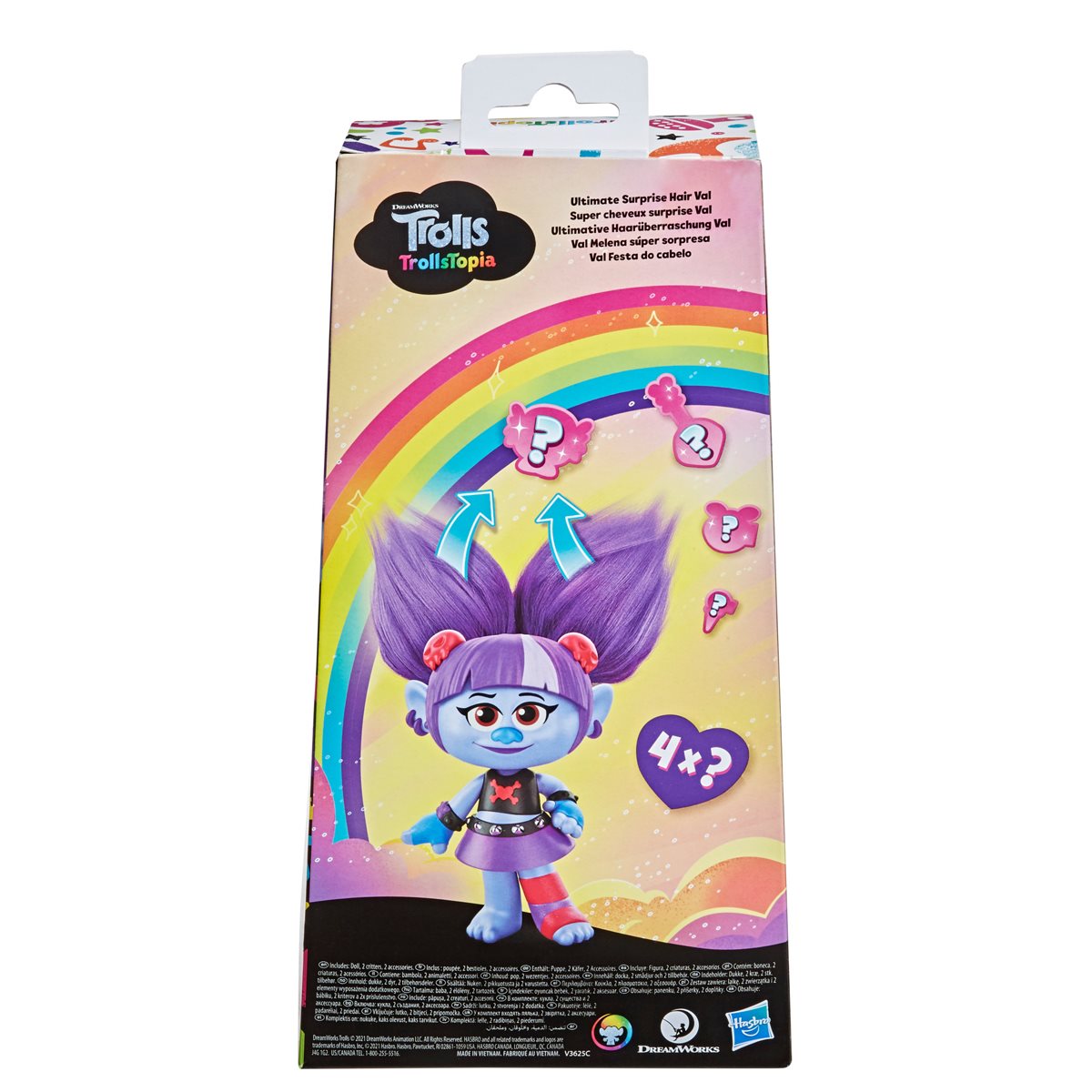 Trolls TrollsTopia Ultimate Surprise Hair Val Doll