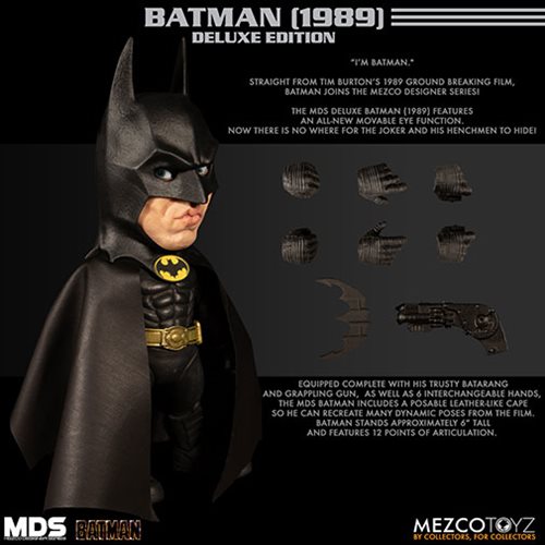 Batman 1989 Deluxe Stylized 6-Inch Action Figure