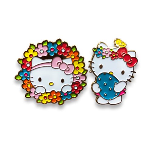 Hello Kitty 2017 Easter Set A Enamel Pin Set