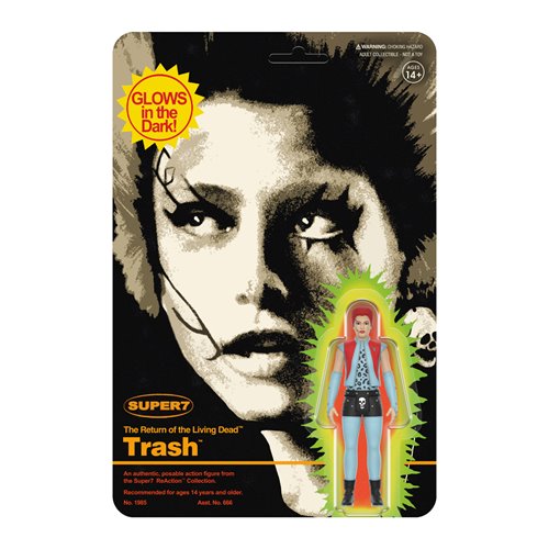 Return of the Living Dead Trash (Monster Glow) 3 3/4-Inch ReAction Figure