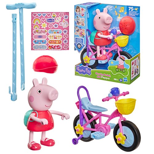 Peppa Pig Ready Pedal Go Peppa Figure and Bicycle