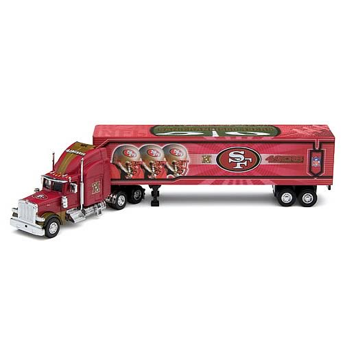 San Francisco 49ers 1993 Limited Edition Diecast Tractor Trailer at  's Sports Collectibles Store