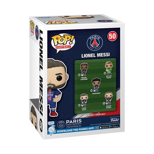 Football PSG Lionel Messi Pop! Vinyl Figure