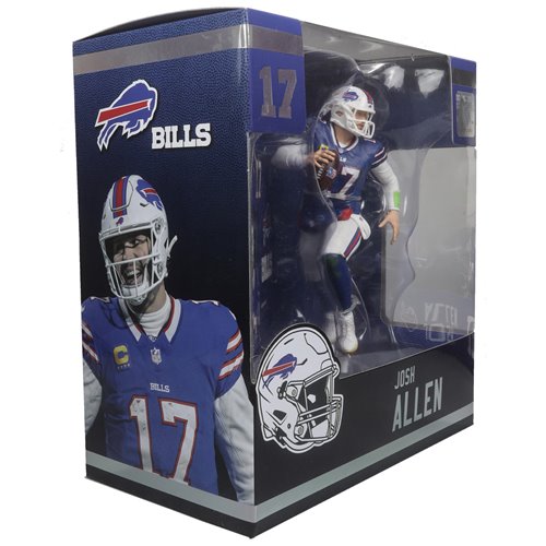 NFL SportsPicks 2024 Wave 2 Buffalo Bills Josh Allen 7-Inch Scale Posed Figure