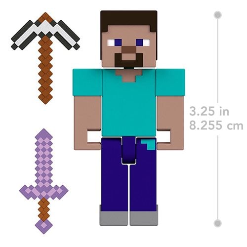 Minecraft Steve 3 1/4-Inch Scale Action Figure