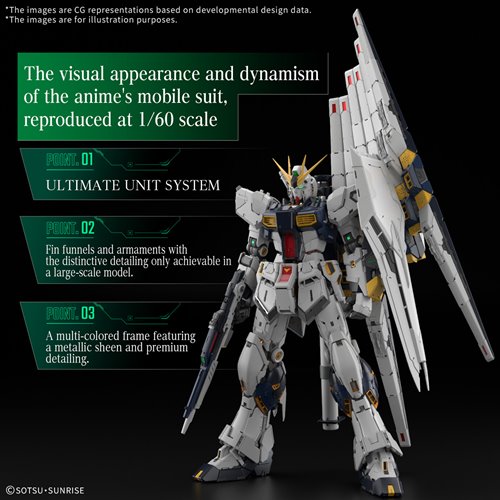 Mobile Suit Gundam ?u Gundam Perfect Grade Unleashed 1:60 Scale Model Kit