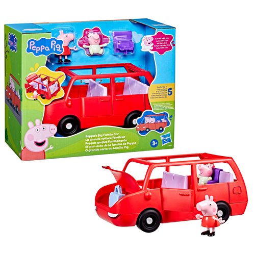 Peppa Pig Peppa's Big Family Car with 2 Figures