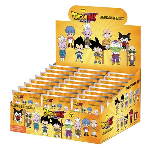 Dragon Ball Daima 3D Foam Bag Clip Display Case of 24