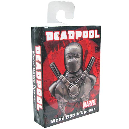 DST Toys Marvel Comics DEADPOOL Metal Bottle Opener 