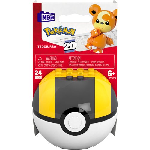Mega Construx Pokemon Poke Ball Wave 20 Case of 12