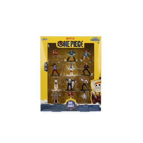 One Piece Wave 1 Nano MetalFigs Die-Cast Metal Mini-Figure 12-Pack