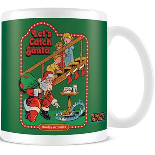 Steven Rhodes Let's Catch Santa 11 oz. Mug