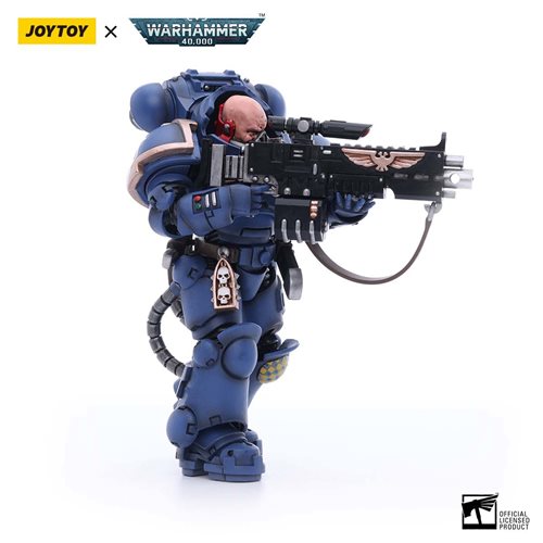 Joy Toy Warhammer 40,000 Ultramarines Heavy Intercessor Sergeant Aetus Gardane 1:18 Scale Action Fig