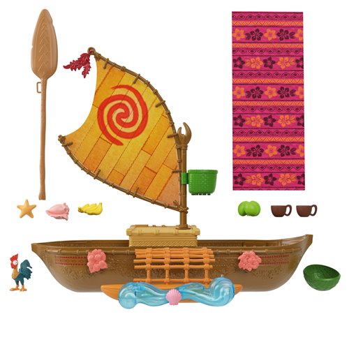 Moana Ocean Voyager Canoe Playset