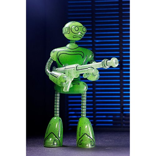Teenage Mutant Ninja Turtles Mirage Comics Transmat Fugitoid Glow-in-the-Dark 7-Inch Scale Action Fi