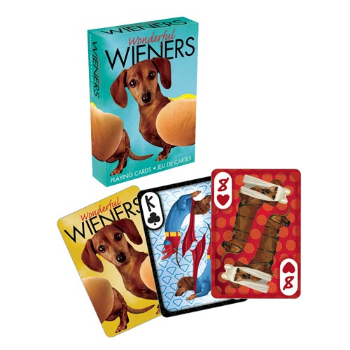 Wonderful Weiners Playing Cards