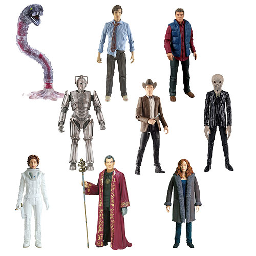 Doctor Who 5-Inch Action Figures 3-Pack Set