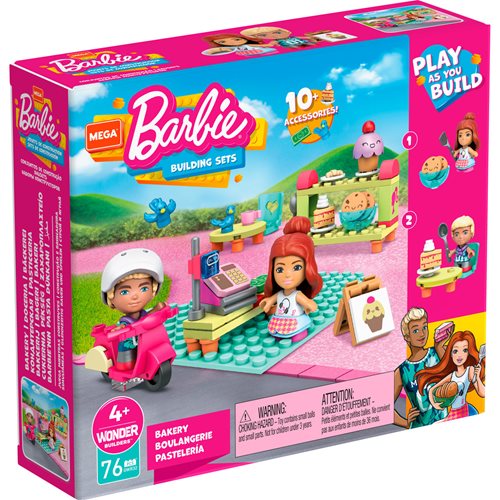 Barbie Mega Construx Barbie Locations Case of 6