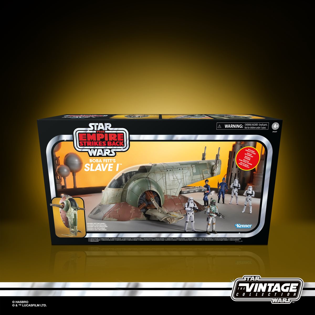 Slave One   Vehicles Acrylic Display Stand for Hasbro SLAVE 1 
