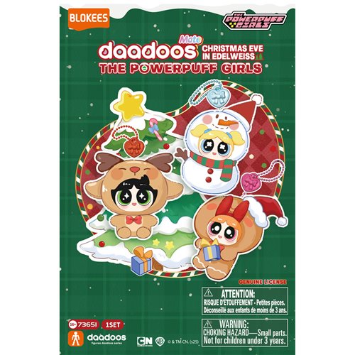 Powerpuff Girls Daadoos Mate Series 01 Christmas Eve in Edelweiss Case of 6