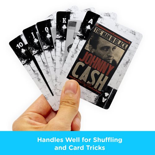 Johnny Cash Playing Cards