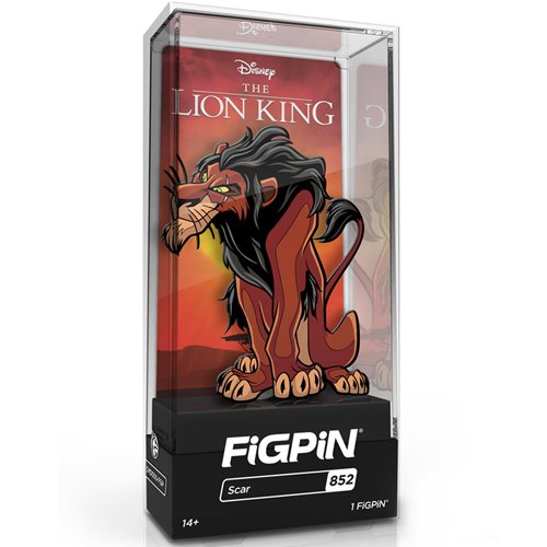 The Lion King Scar FiGPiN Classic 3-Inch Enamel Pin