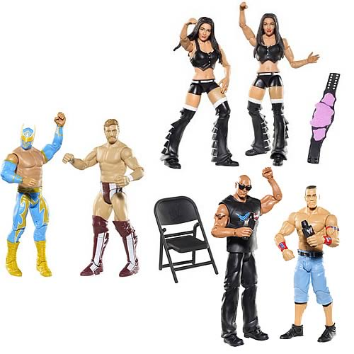 WWE Action Figures 2pk - Sin Cara and Daniel Bryan
