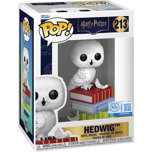 Harry Potter Hedwig on Books Premium Funko Pop! Vinyl Figure - Specialty