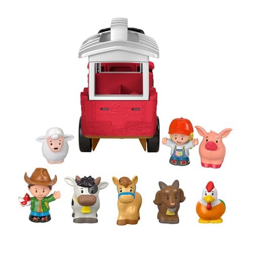Little People Caring for Animals Tractor Gift Set