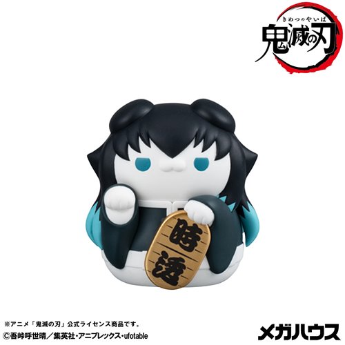 Demon Slayer Fortune Cats Ver. 02 Mega Cat Project Mini-Figure Case of 8