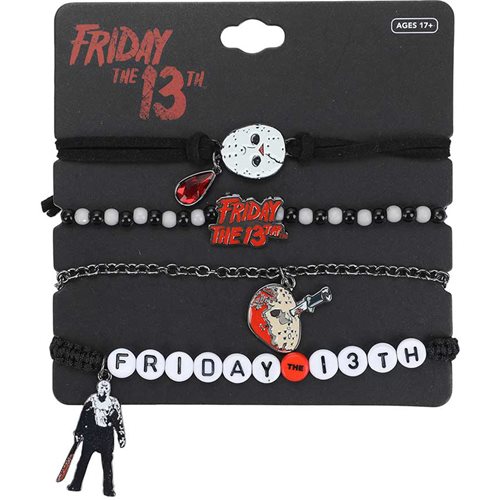 Friday the 13th Arm Party Bracelet 4-Pack
