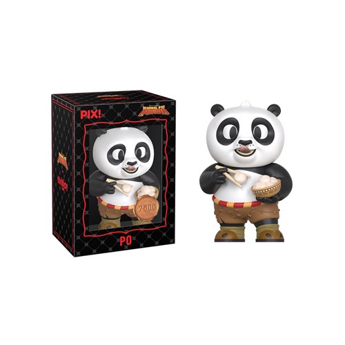 Kung Fu Panda Po with Dumplings Pix! Vinyl Figure
