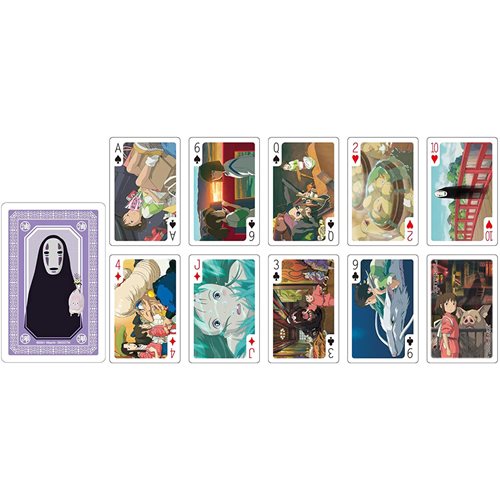 Spirited Away Movie Scenes Playing Cards