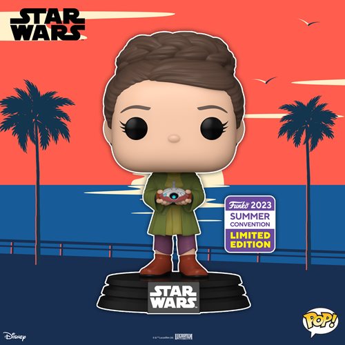 Star Wars: Obi-Wan Kenobi Young Leia with Lola Funko Pop! Vinyl Figure #659 - 2023 Convention Exclusive