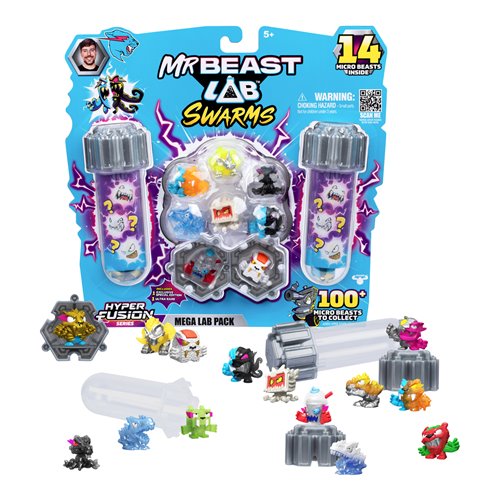 MrBeast Lab Swarms Mega Lab Series 13 Mini-Figure 14-Pack