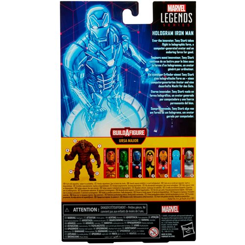 Marvel Legends Comic Hologram Iron Man 6-Inch Action Figure