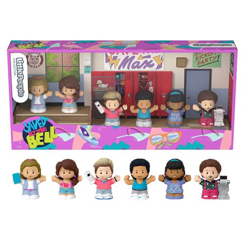 Saved by the Bell Little People Collector Figure Set