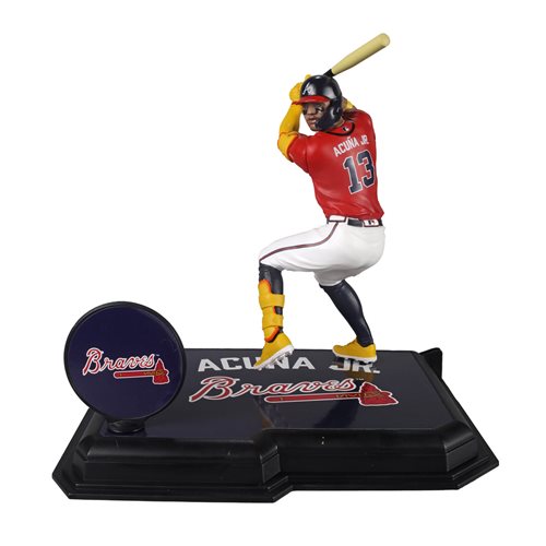 MLB SportsPicks Atlanta Braves Ronald Acuna Jr. 7-Inch Posed Figure
