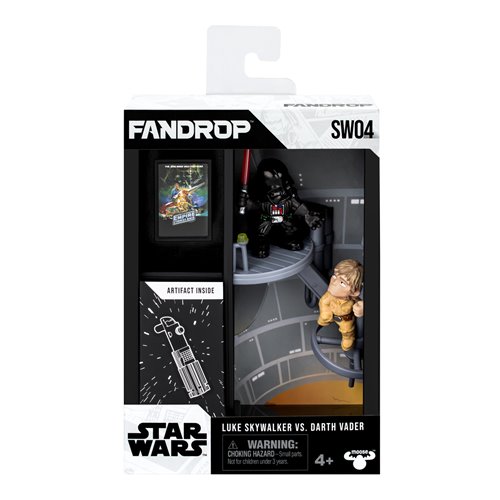 Star Wars Luke Skywalker Vs Darth Vader Fandrop Figure Diorama